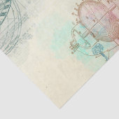 Steampunk Lichten, Microfoons en Wijzerplaten op G Tissuepapier (Detail)