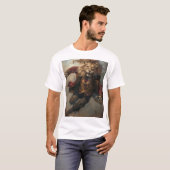 Steampunk Lion Human Paws T-shirt (Voorkant volledig)