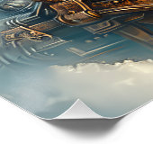 Steampunk Lion Perfect Poster (Hoek)