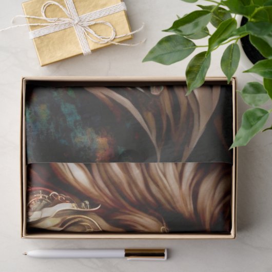 Steampunk Lion Tissuepapier (Geschenk)