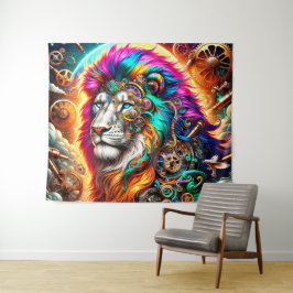 Steampunk Lion Wandkleed