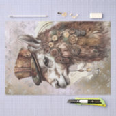 Steampunk Llama Tissuepapier (Craft)
