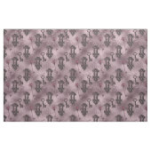 Steampunk Lock en Key Pink |  ontkoppeling Stof (Fat Quarter)