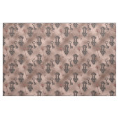 Steampunk Lock en Key Roos Gold | Chique decoupage Stof (Fat Quarter)