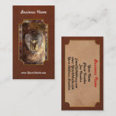 Steampunk - Locksmith - De sleutel tot mijn hart Visitekaartje (Voorkant / Achterkant)