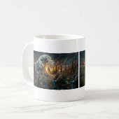 Steampunk Londen "Great Pollution Wave"-Beker Koffiemok (Voorkant links)