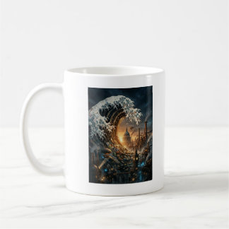 Steampunk Londen "Great Pollution Wave" Mok