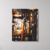 Steampunk - Loodbuizen Canvas Afdruk (Voorkant)