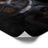 Steampunk - Loodgieterij - Draai de klep Poster (Hoek)