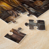 Steampunk - Loodgietersbuizen - Destilleertoestell Legpuzzel (Zijkant)