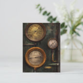 Steampunk - Loodgietersbuizen - Succes bij het ver Briefkaart (Staand voorkant)