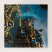 Steampunk Lost City of Atlantis Legpuzzel (Horizontaal)
