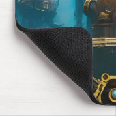 Steampunk Lost City of Atlantis Muismat (Hoek)