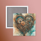 Steampunk Love Valentijn Magneet