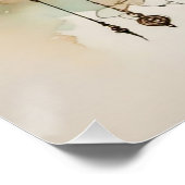 Steampunk Love Valentijn Perfect Poster (Hoek)