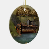 Steampunk - Luchtvaart - De originele Ark van Noah Keramisch Ornament (Rechts)