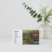 Steampunk - Luchtvaart - De originele Ark van Noah Visitekaartje (Staand voorkant)