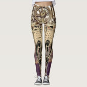 Steampunk Machine Armor Leggings (Voorkant)