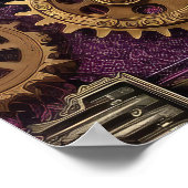 Steampunk Machinery Poster (Hoek)