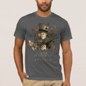 Steampunk Mad Hatter T-shirt (Voorkant)