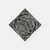 Steampunk Magic Birthday Servet (Hoek)