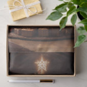 Steampunk magnanimous Christmas tree family room Tissuepapier (Geschenk)