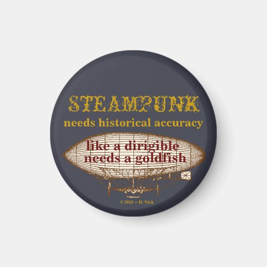 Steampunk Magneet (Voorkant)