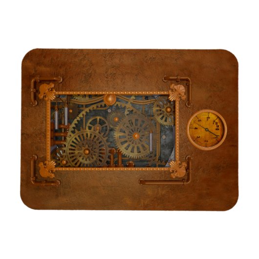 Steampunk Magneet (Horizontaal)