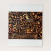 Steampunk~Man Cave~Gages~Meters~Pipes~ Legpuzzel (Verticaal)