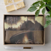 Steampunk Man met Raven Decoupage Paper Tissuepapier (Geschenk)