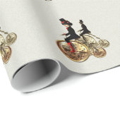 Steampunk man vrouw pony farthing cadeautjes van L Cadeaupapier (Rol Hoek)