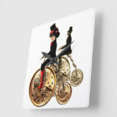 Steampunk man vrouw pony farthing cadeautjes van L Vierkante Klok (Hoek)