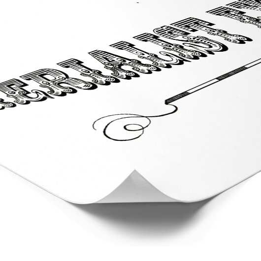 Steampunk Man with Wings & Hot Air Balloon Poster (Hoek)