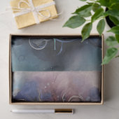 Steampunk Mannelijke Leeuw Paarse Blauwe Grunge De Tissuepapier (Geschenk)