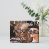 Steampunk Mannequins Briefkaart (Staand voorkant)