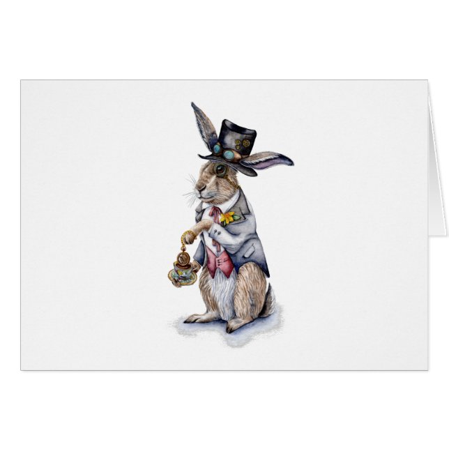 Steampunk March Hare (Voorkant Horizontaal)