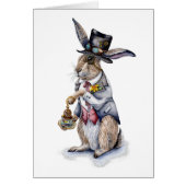 Steampunk March Hare Card (Voorkant)
