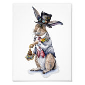 Steampunk March Hare Foto Afdruk (Voorkant)