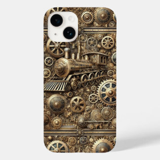 Steampunk-Maschinenwelt Case-Mate iPhone 14 Hoesje