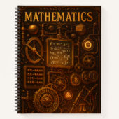 Steampunk Mathematics Notitieboek (Voorkant)
