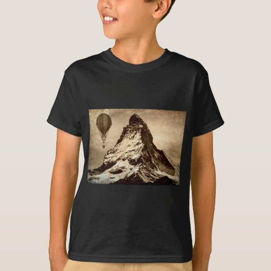 Steampunk Matterhorn T-shirt (Voorkant)