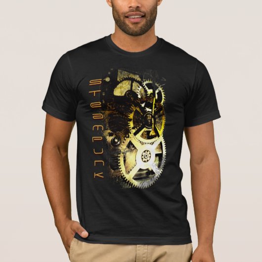 Steampunk Mech T-shirt (Voorkant)