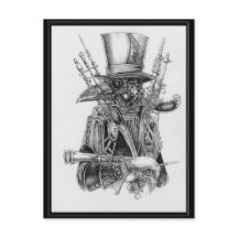 Steampunk Mecha Crow