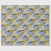 Steampunk Mechanical Bird Engineering Vaderdag Cadeaupapier (Vlak)