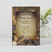 Steampunk  Mechanical Gears Butterfly Kaart (Staand voorkant)