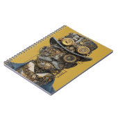 Steampunk Mechanical Gentleman Notitieboek (Linkerzijde)