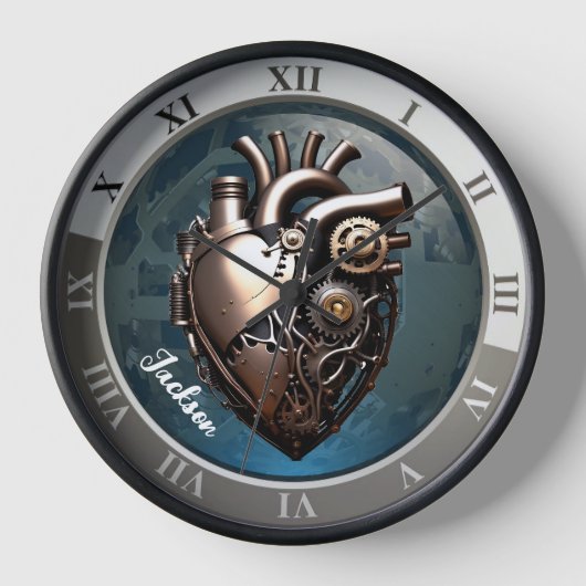 Steampunk Mechanical Heart (Voorkant)