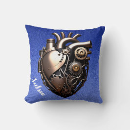 Steampunk Mechanical Heart Kussen