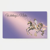Steampunk Mechanisch Paard & Lady Lavender Post-it® Notes (Voorkant)