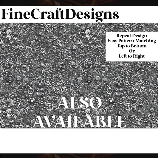 Steampunk Mechanisch Patroon Blauw BN2 Decoupage Tissuepapier